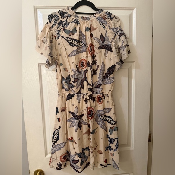 Caballero Kelsie Pocket Dress Cupro Flower Print Size M - Picture 5 of 6